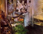 乔瓦尼波尔蒂尼 - Room of the Painter